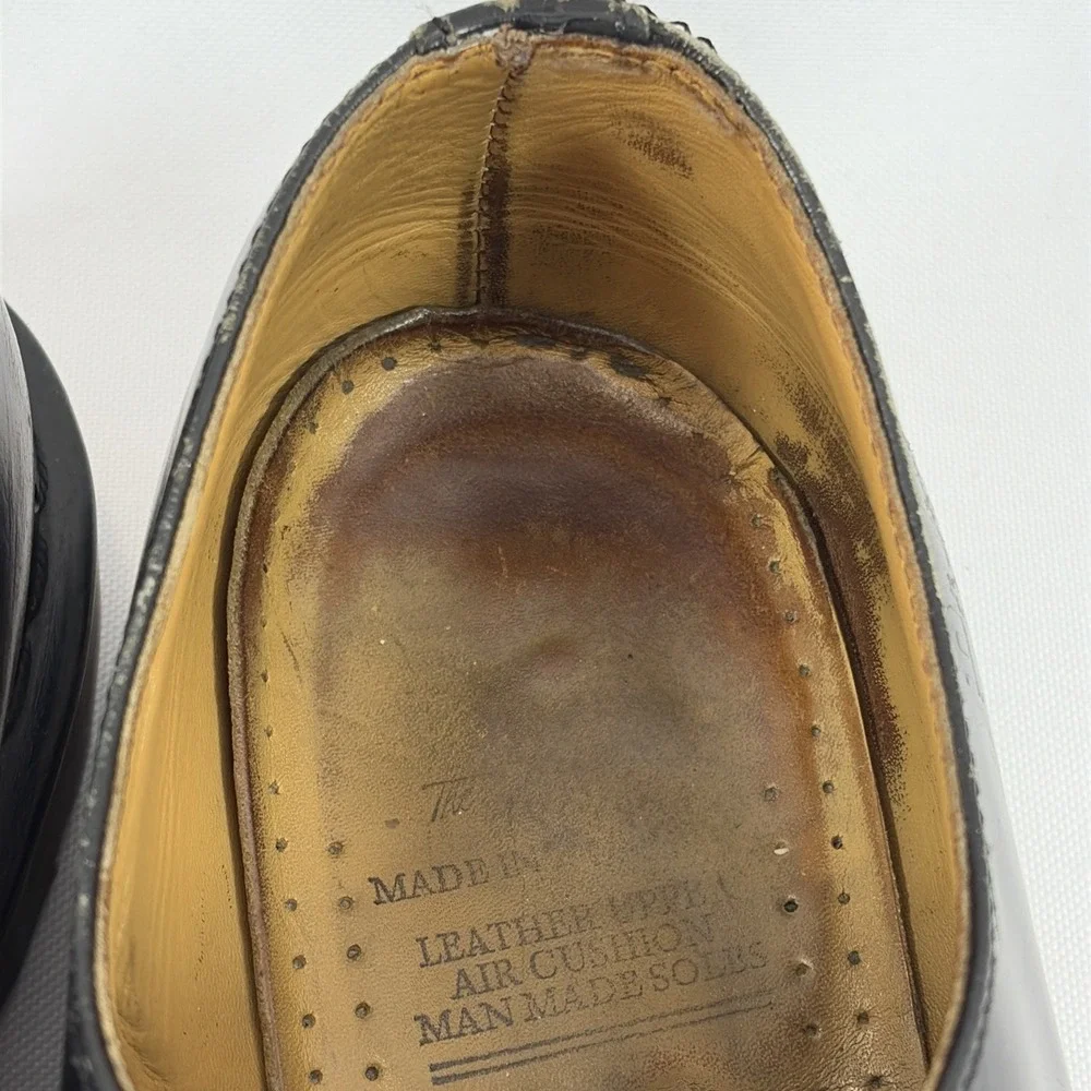 Vintage Dr. Martens Made In England 8266 Cap Toe Shoes Men's Sz UK9 US10 Leather
